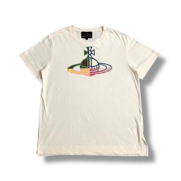 Vivienne Westwood Multicolored Orb Logo Top - Picture 1 of 4